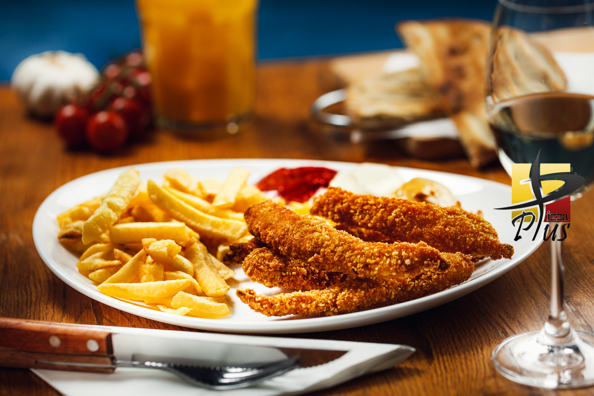 Piept de pui crocant