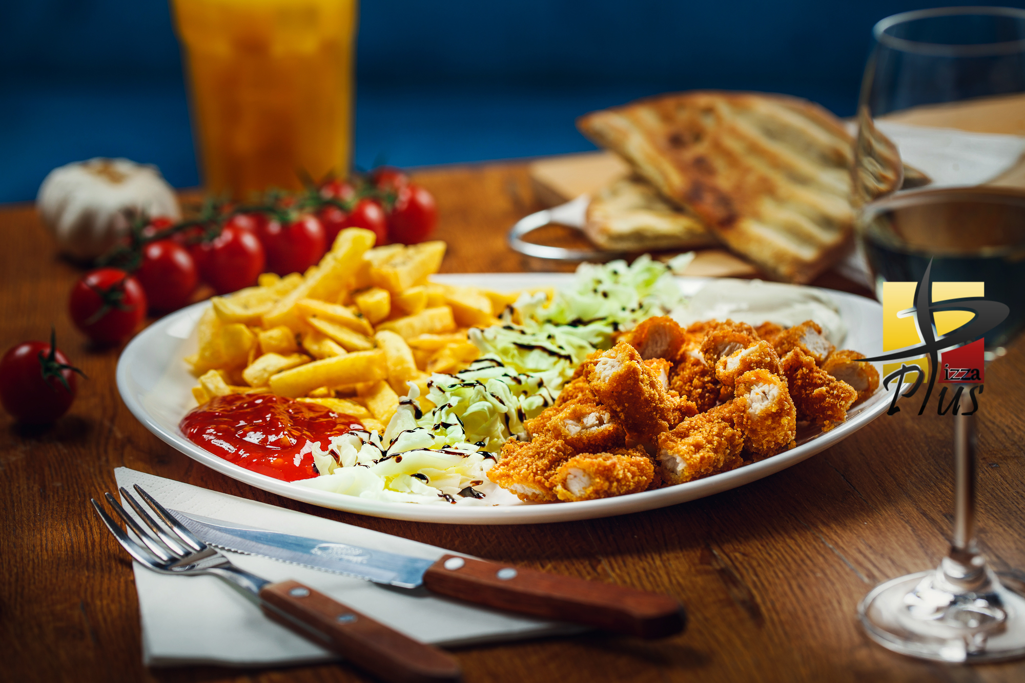 Shaorma de pui crocant